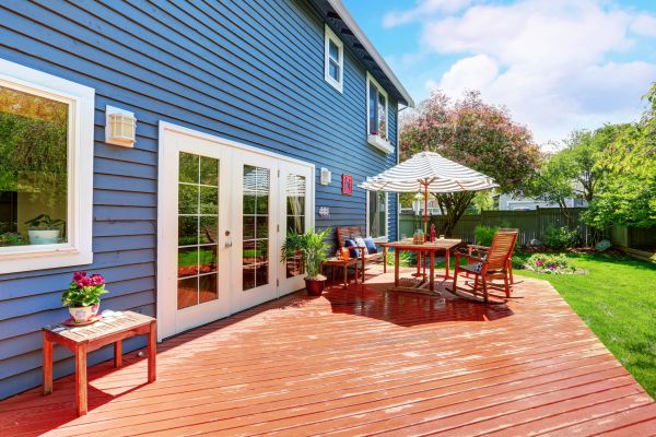 Blue Siding Installation in Ballwin